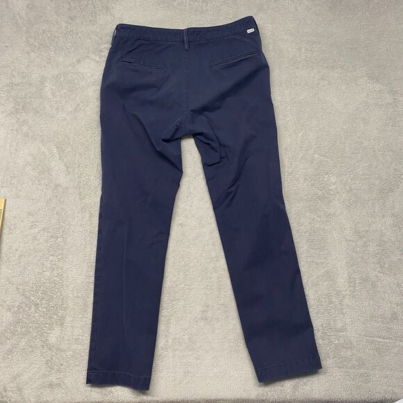 Levis Pants Mens 34x32 Blue Performance Stretch Comfort Mid Rise Straight Leg - Picture 13 of 14
